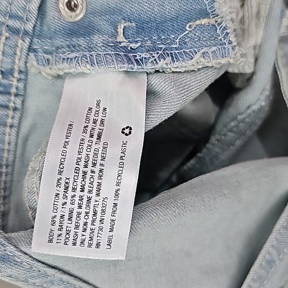 Cat & Jack  Jean Shorts Overalls - Picture 8 of 8